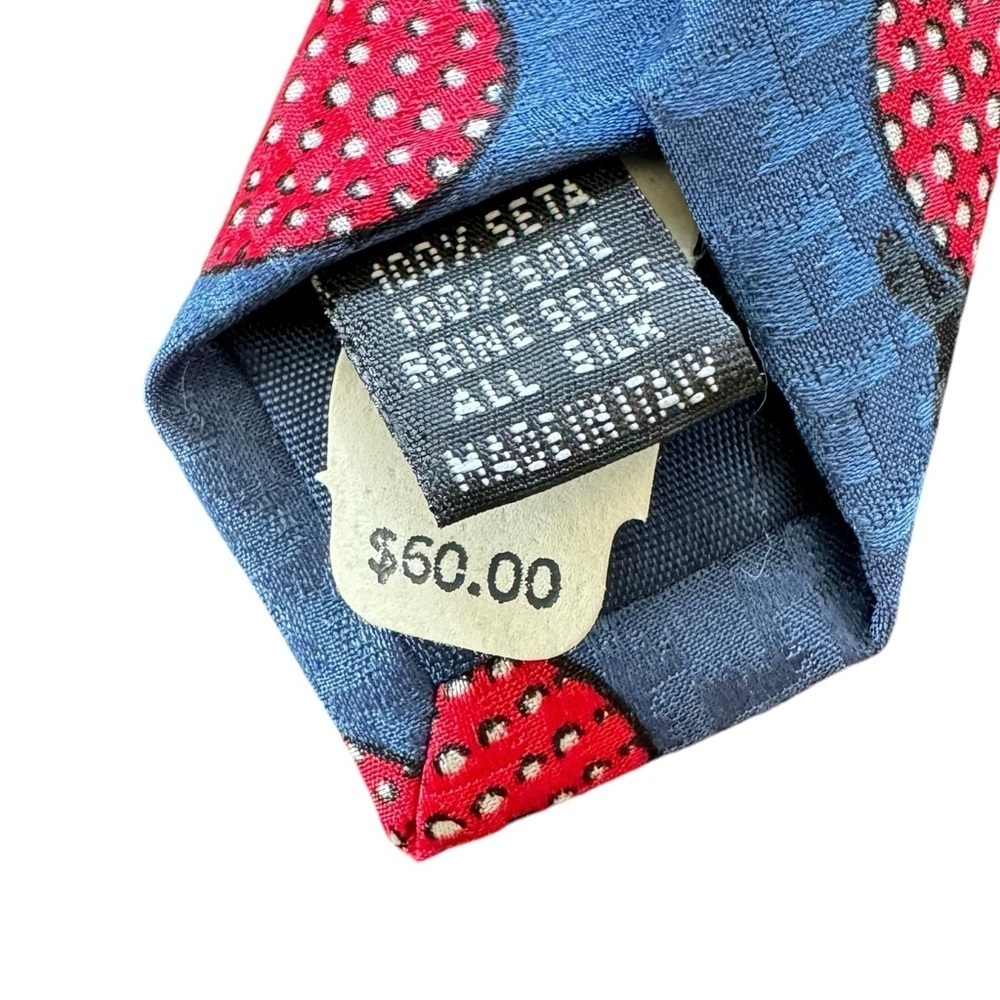 Disney Golf Micky Mouse 100% Silk Tie - Picture 5 of 5
